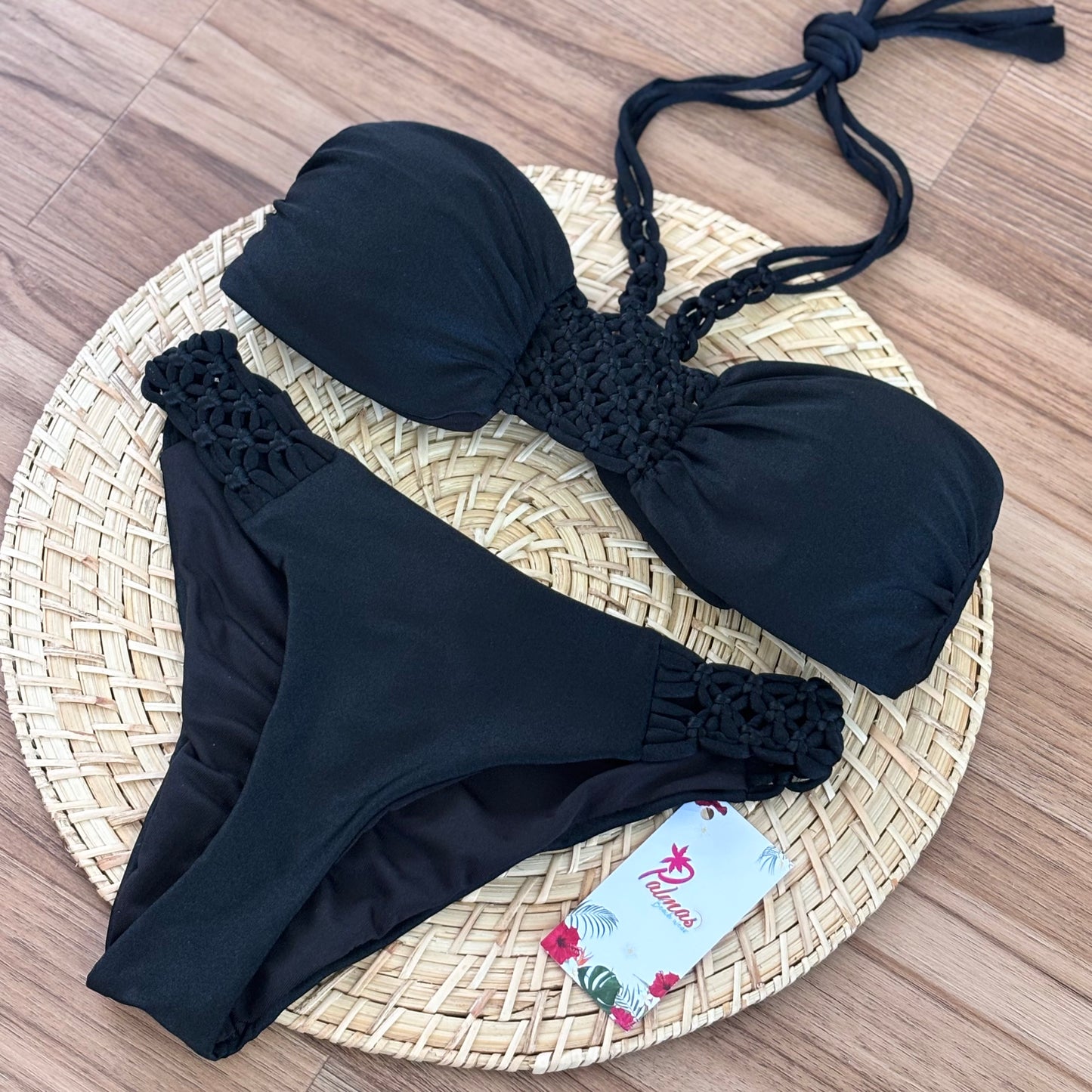 Paris - Bikini Set ( black )