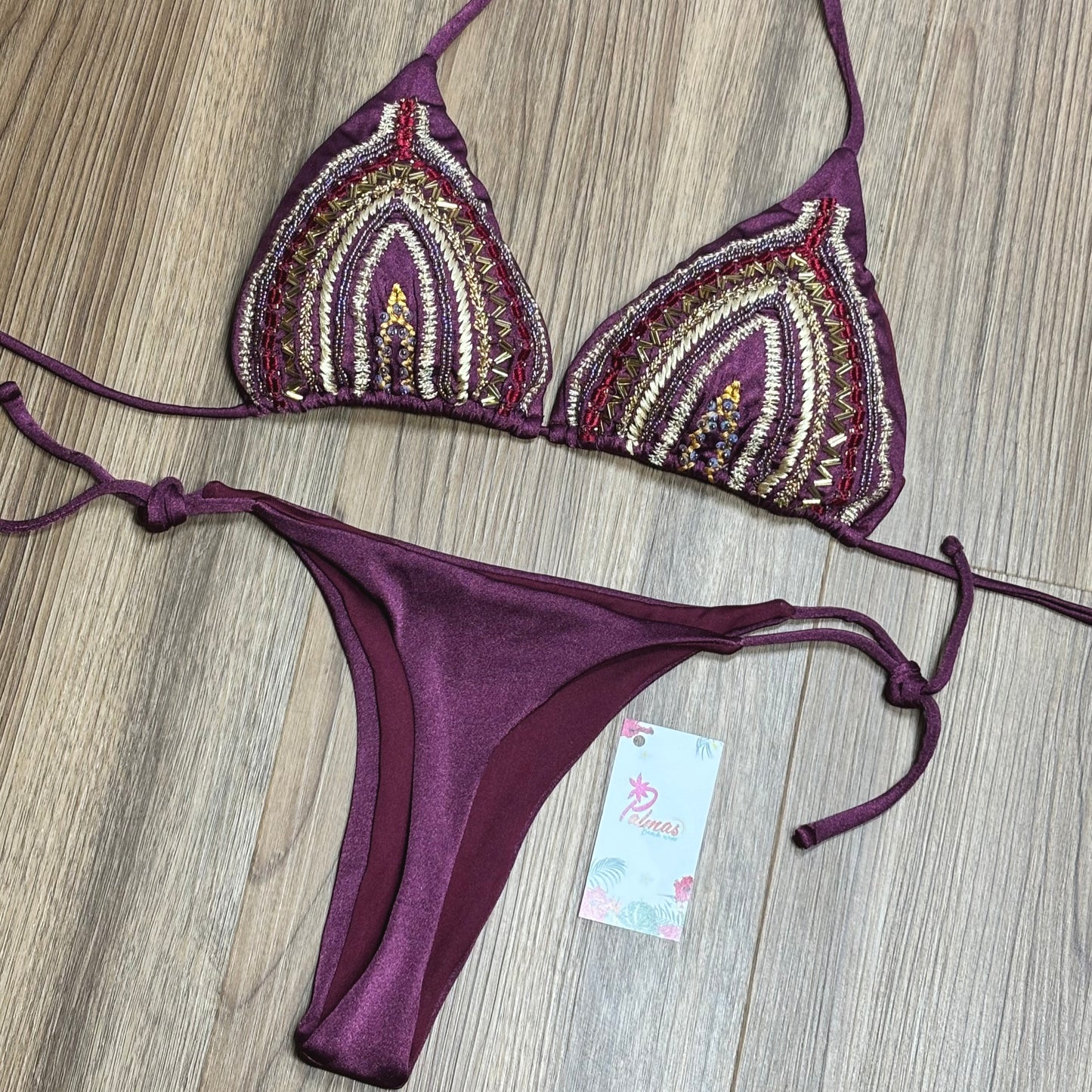 Capri - Set ( burgundy )