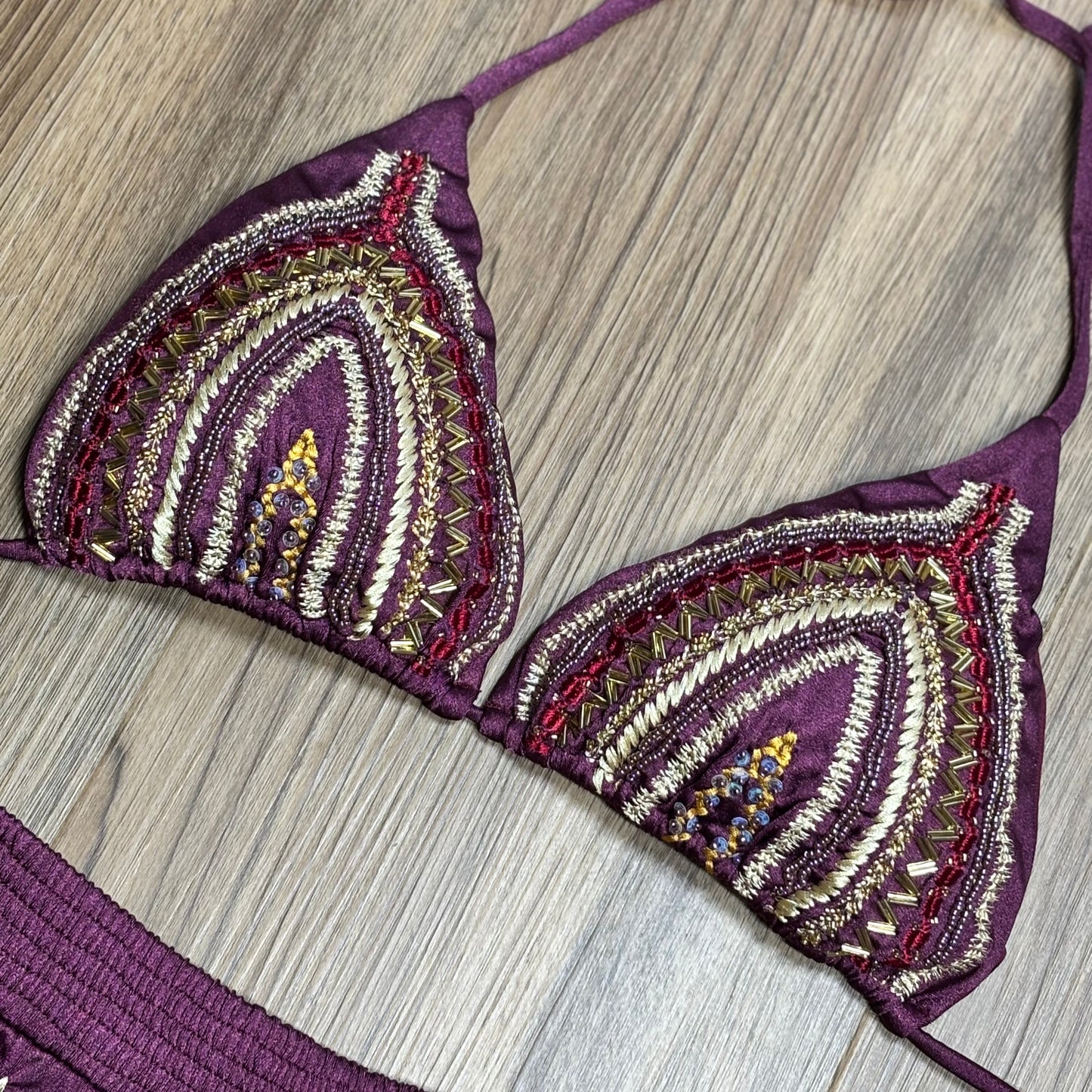 Capri - Set ( burgundy )