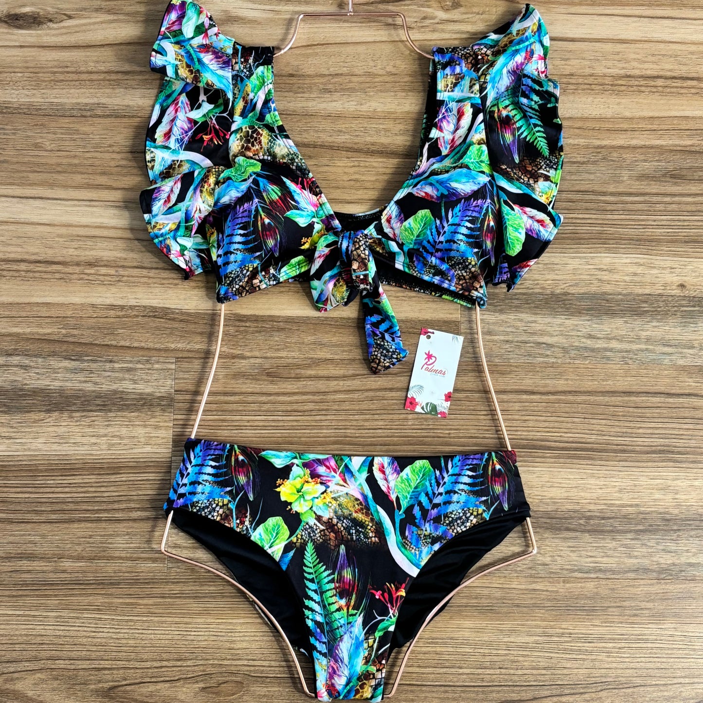 Bourbon - Bikini Set (black)