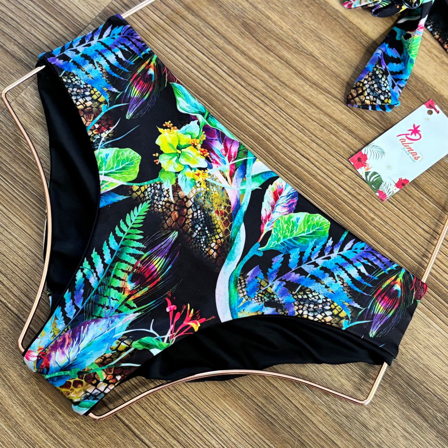 Bourbon - Bikini Set (black)