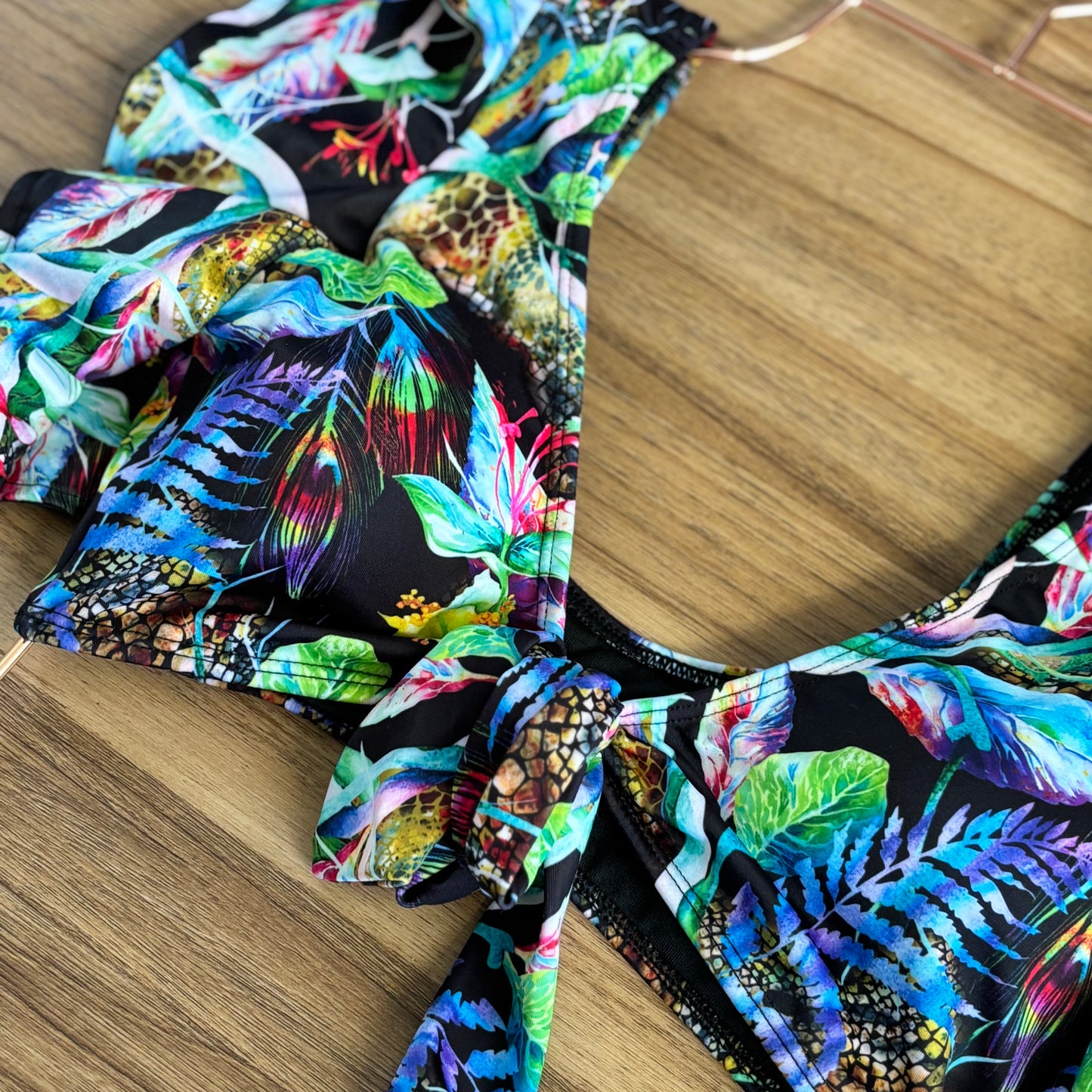 Bourbon - Bikini Set (black)