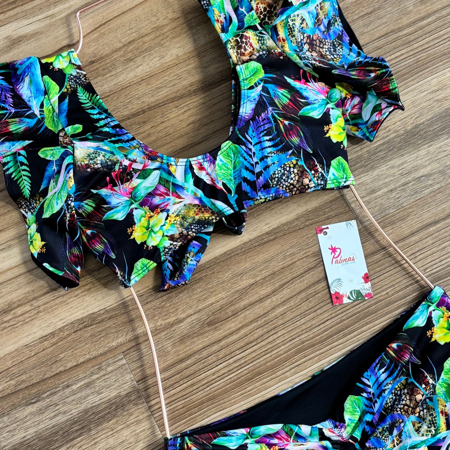 Bourbon - Bikini Set (black)