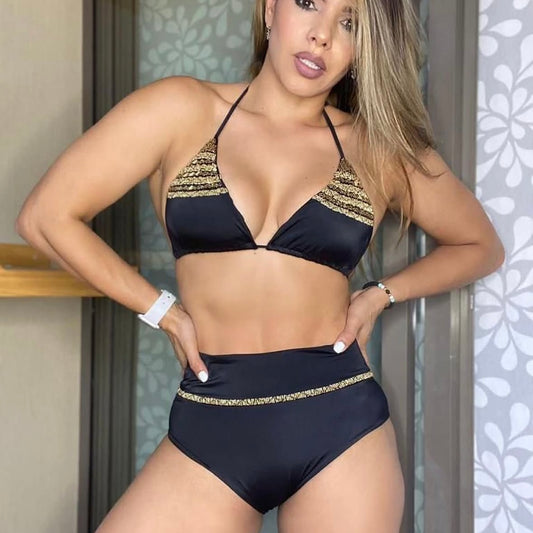 Rose - Highwaist Bikini Set