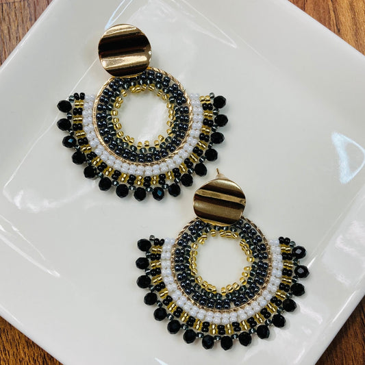 Camelia - Artisanal Earrings
