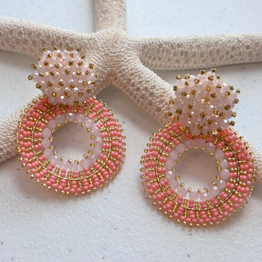 Peach - Artisan Earrings