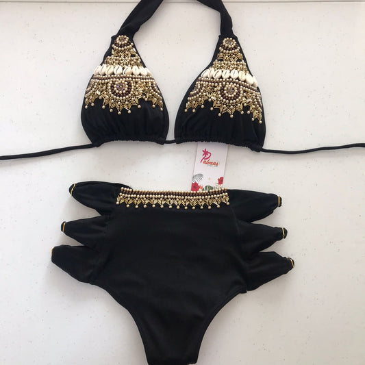 Tulum- Bikini Set (black)