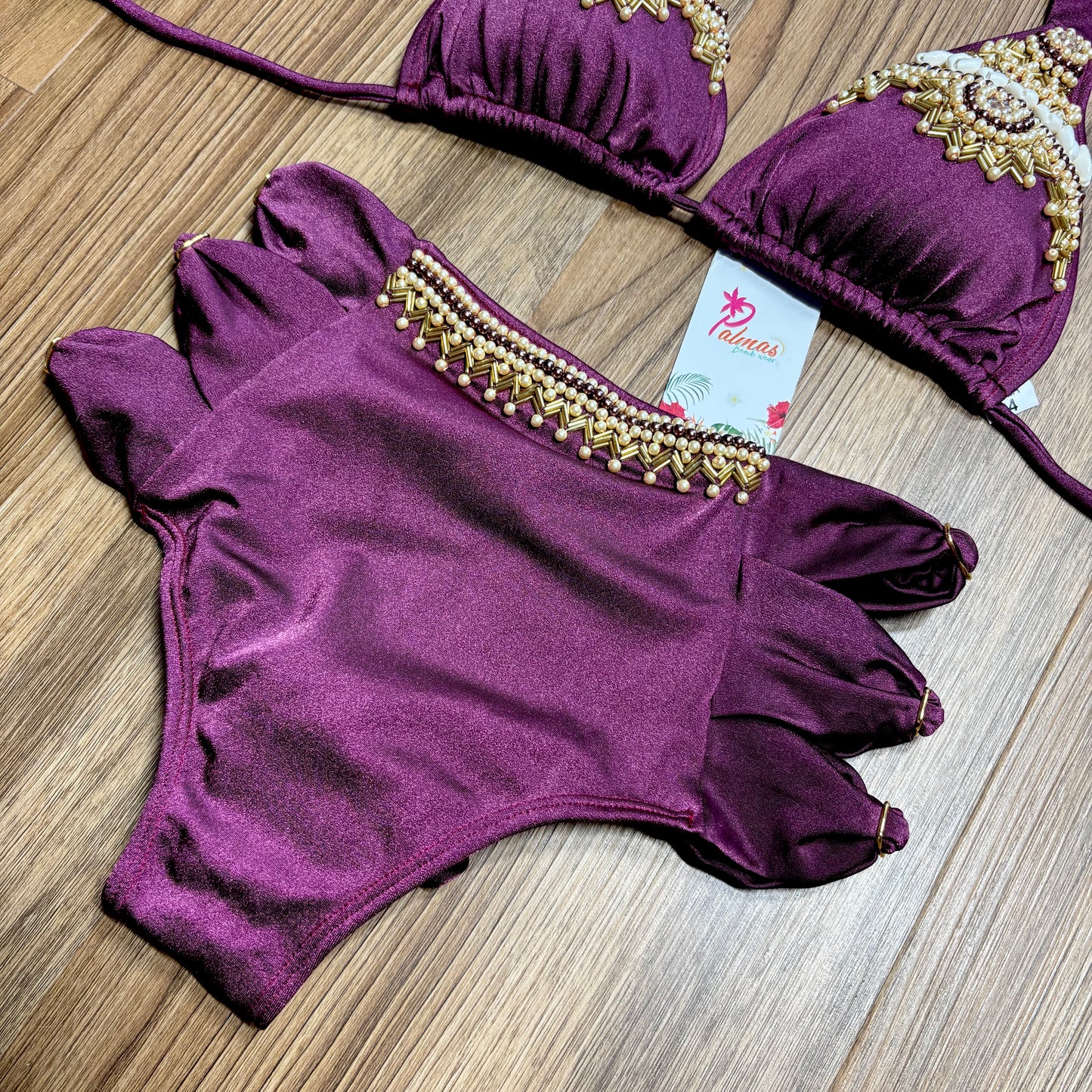 Tulum - Bikini Set ( burgundy )