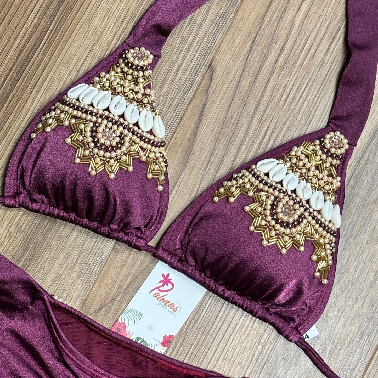 Tulum - Bikini Set ( burgundy )
