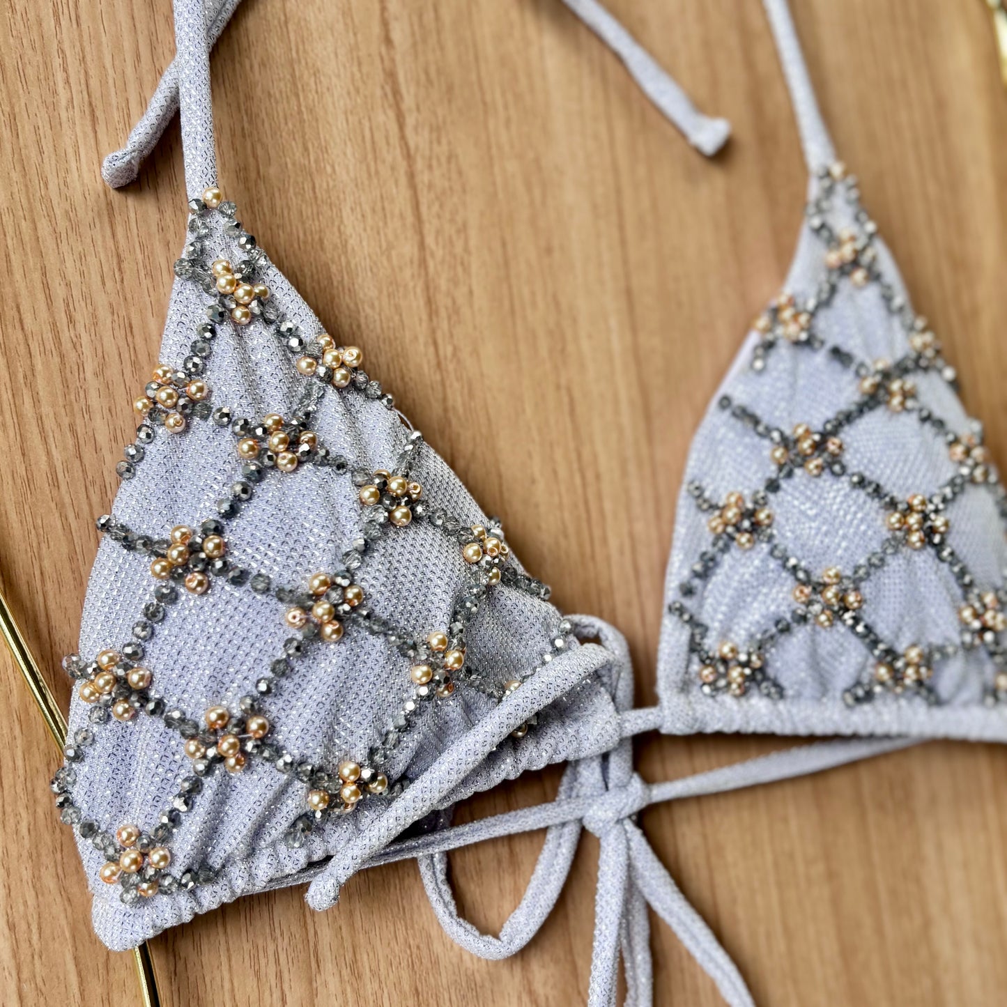 Malibú - Bikini Set (silver)