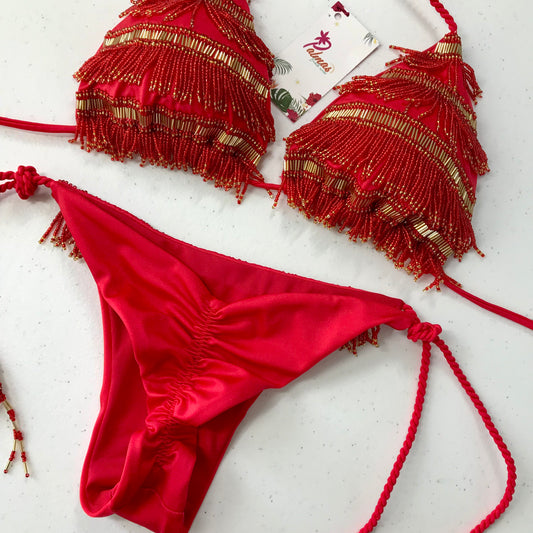 Zamba - Bikini Set ( red )