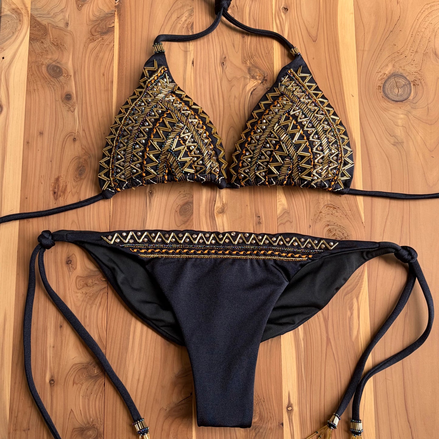 Verona - Hand-Embroidered Colombian Bikini Set
