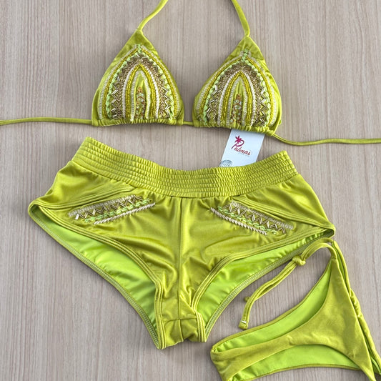 Capri - Set (lime green)