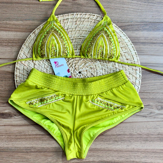 Capri - Set (lime green)