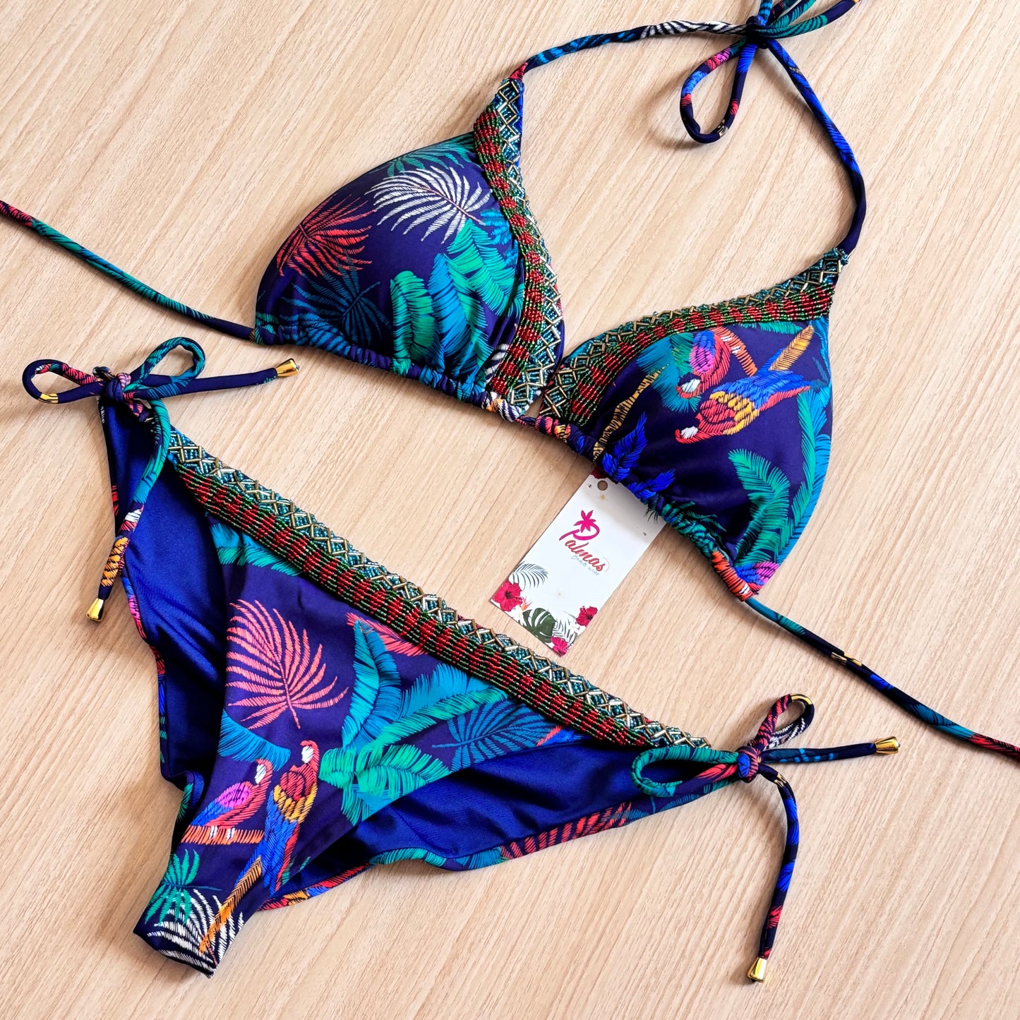Magnolia - Bikini Set (Blue)