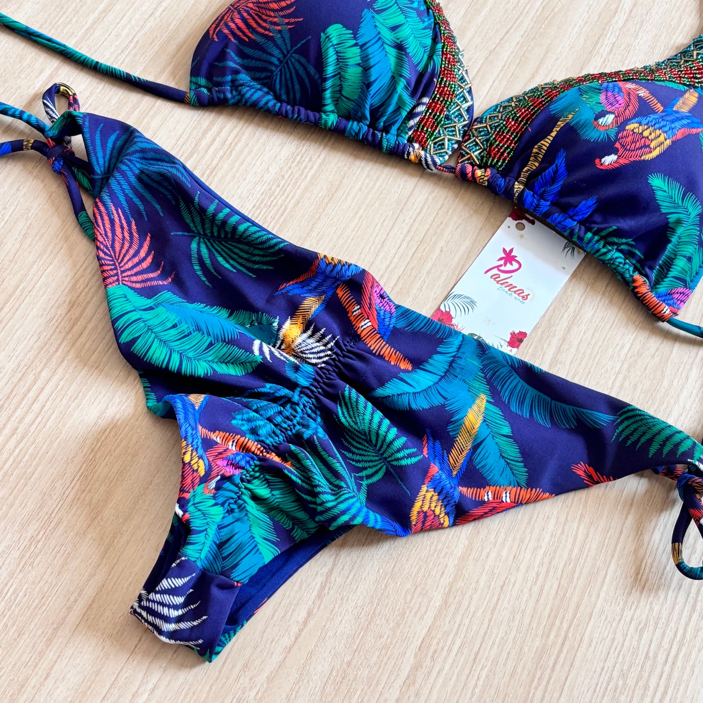 Magnolia - Bikini Set (Blue)