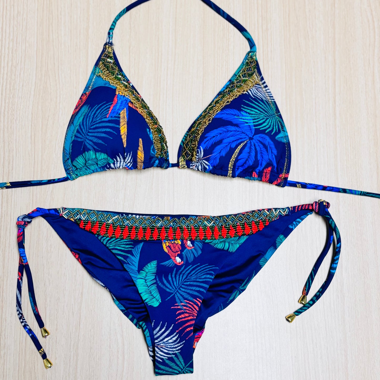 Magnolia - Bikini Set (Blue)