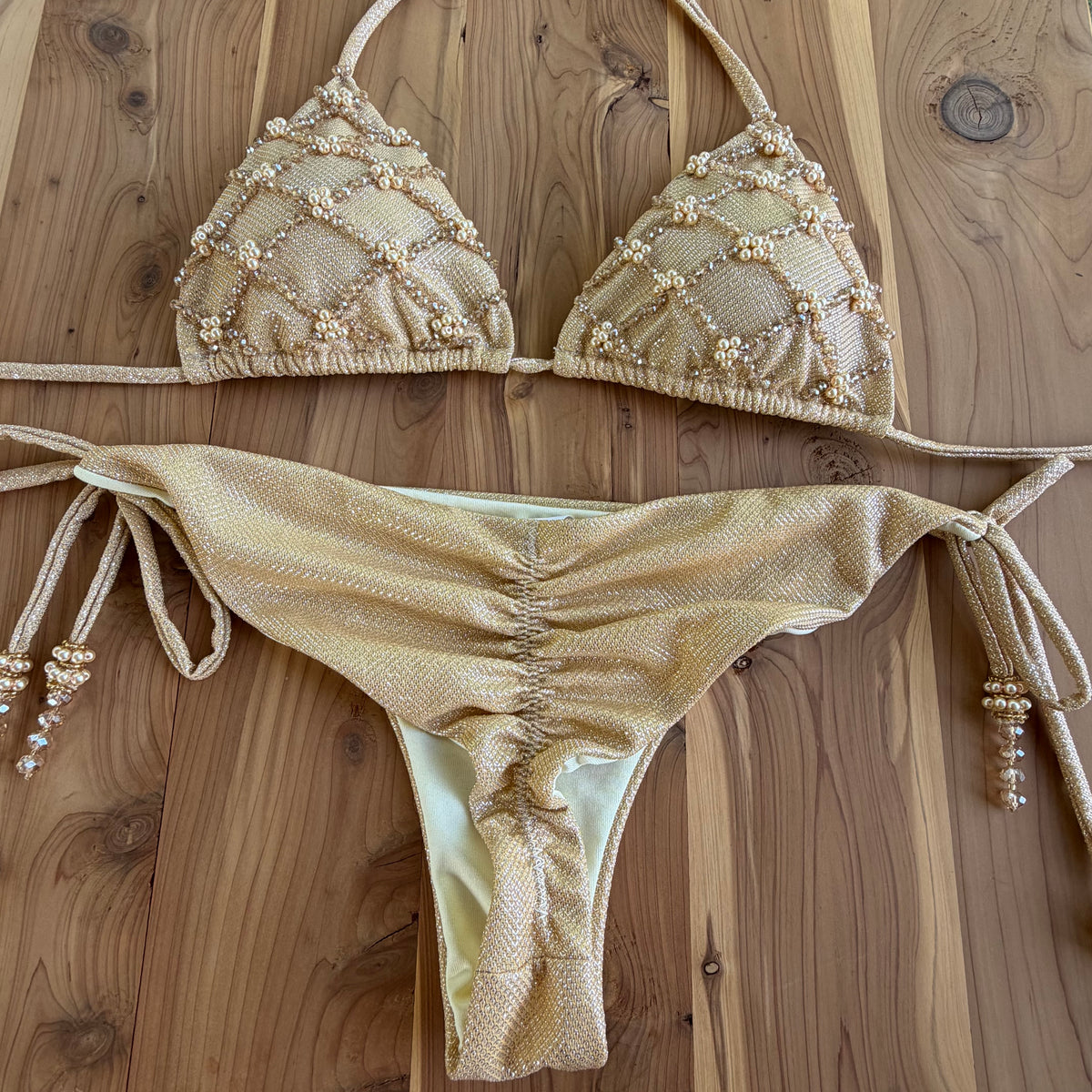 Malibú - Bikini Set (gold)