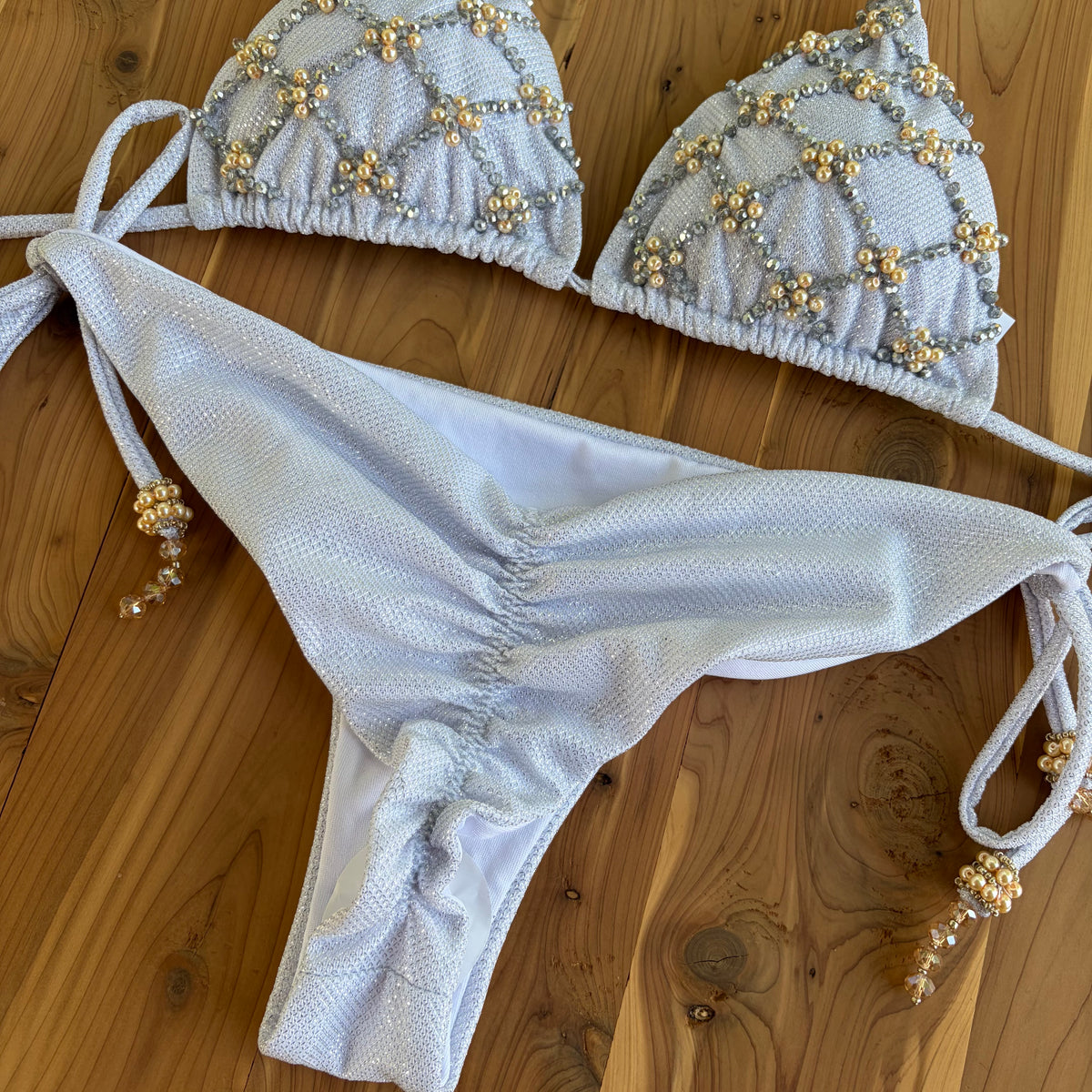 Malibú - Bikini Set (silver)