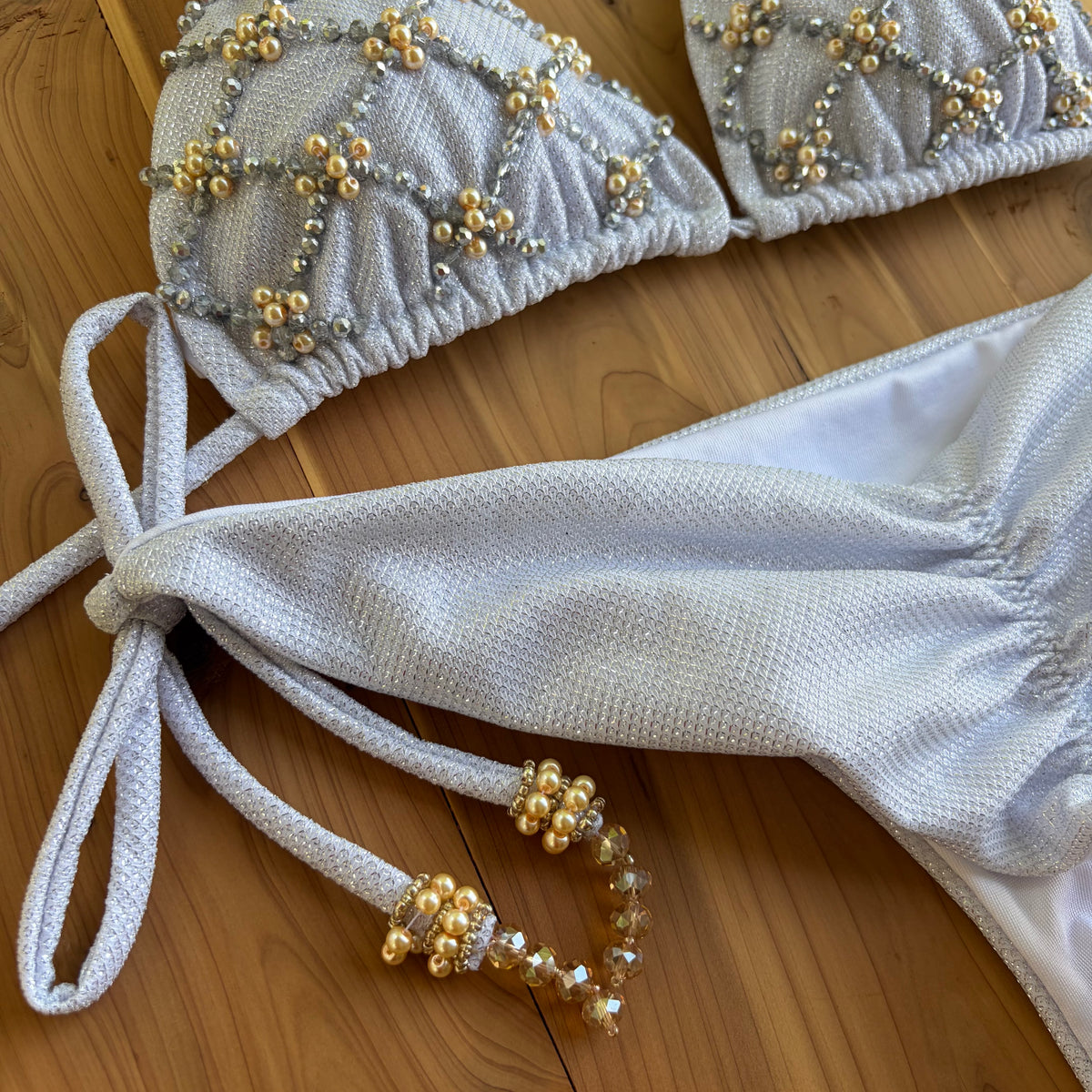 Malibú - Bikini Set (silver)