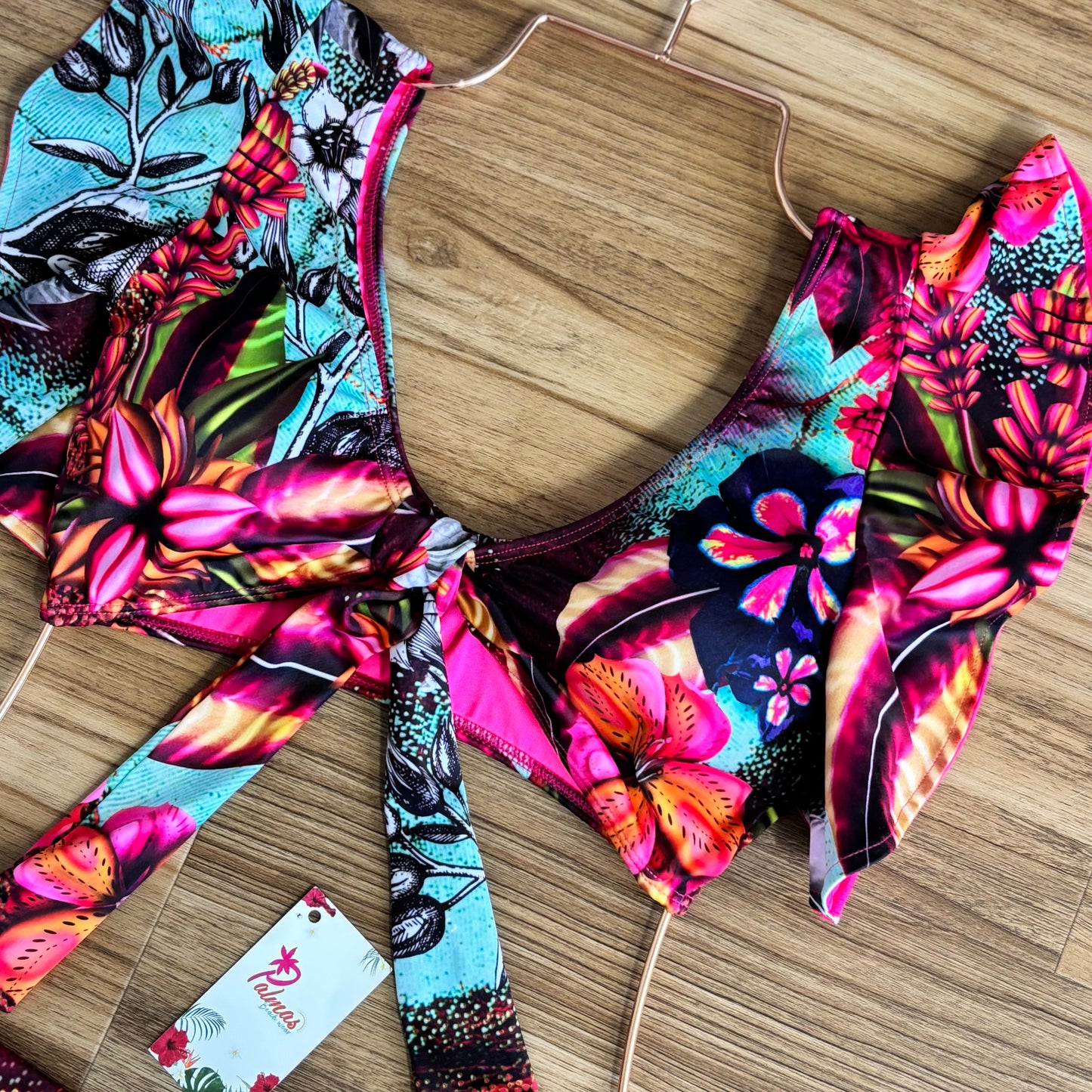 Bourbon - Bikini Set (Fuchsia)