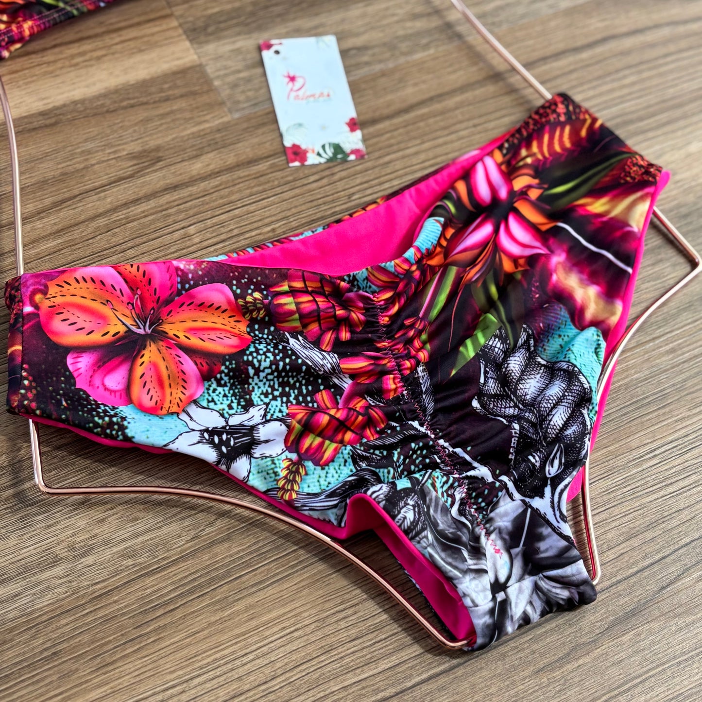 Bourbon - Bikini Set (Fuchsia)