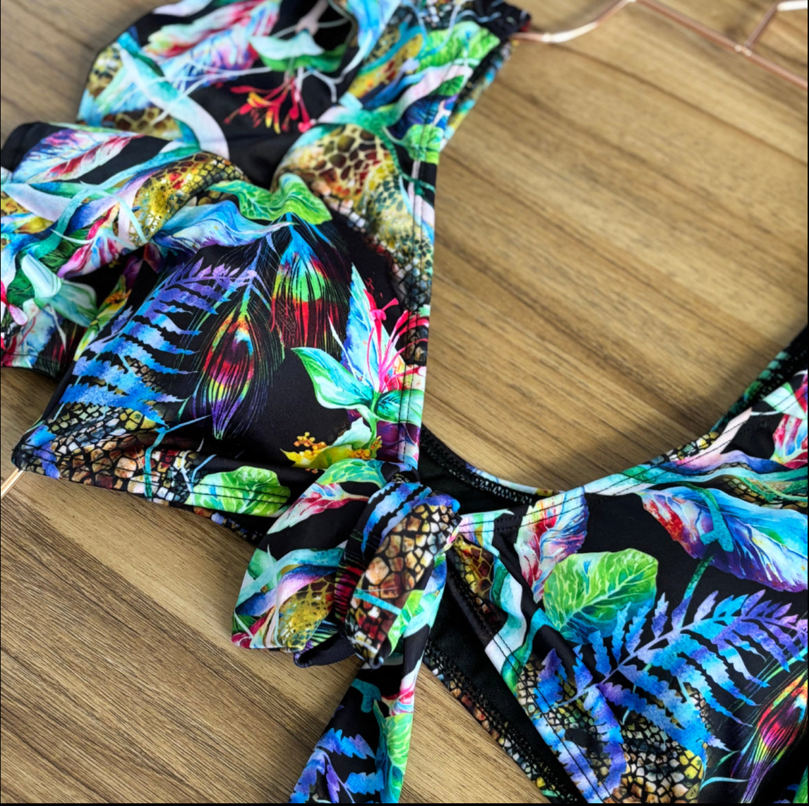 Bourbon - Bikini Set (black)